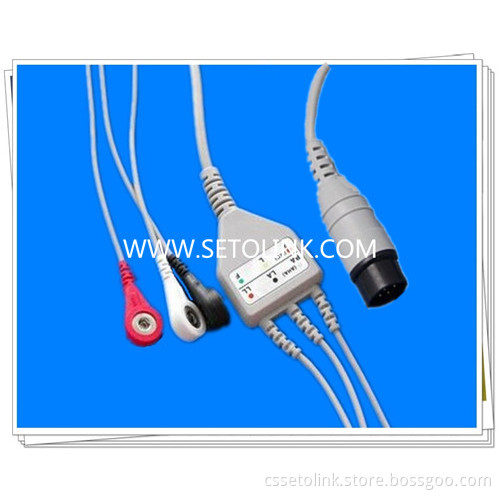 Nihon Kohden OEC-6102A Patient Monitor ECG Cable